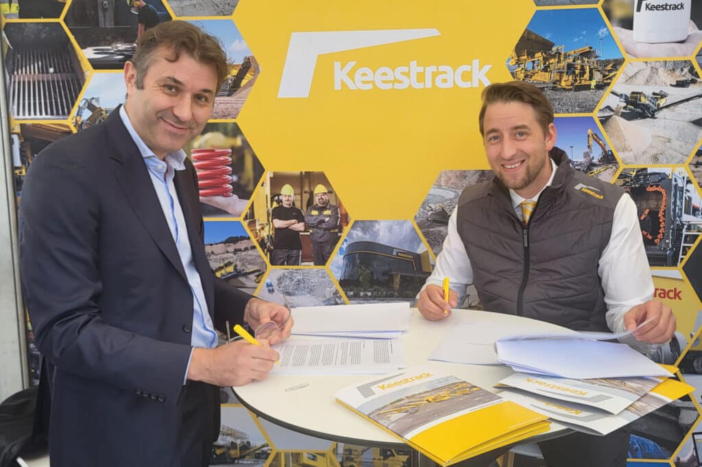 SOMTP Belgium nouveau distributeur Keestrack pour le sud de la Belgique.