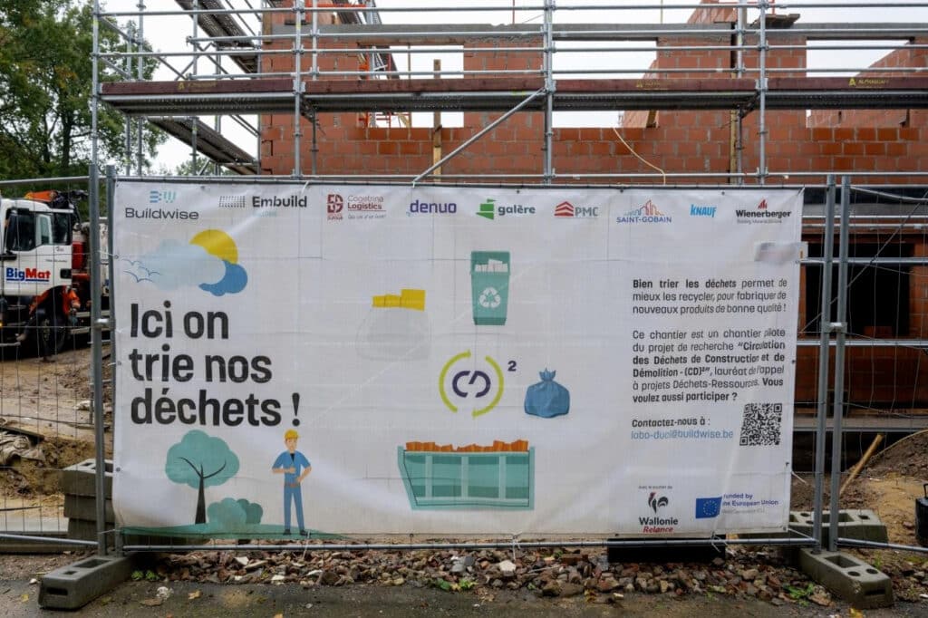 Le recyclage sur un chantier ne gonfle pas forcément les coûts 1