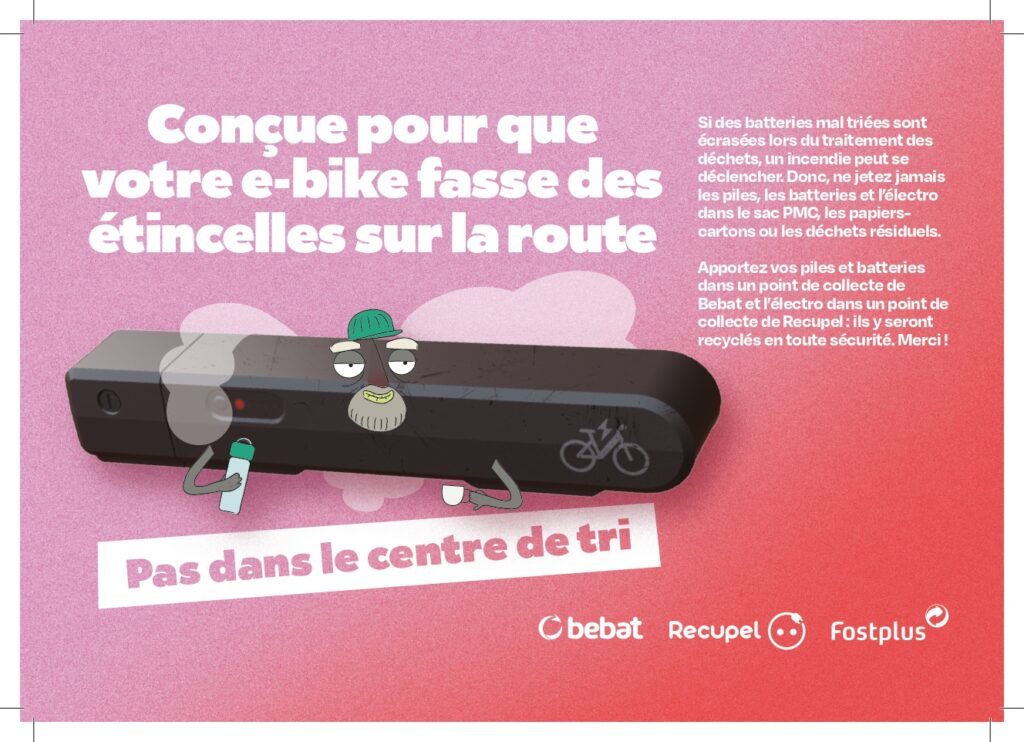 Les piles et batteries mal triées sont de plus en plus souvent à l’origine d’incendies