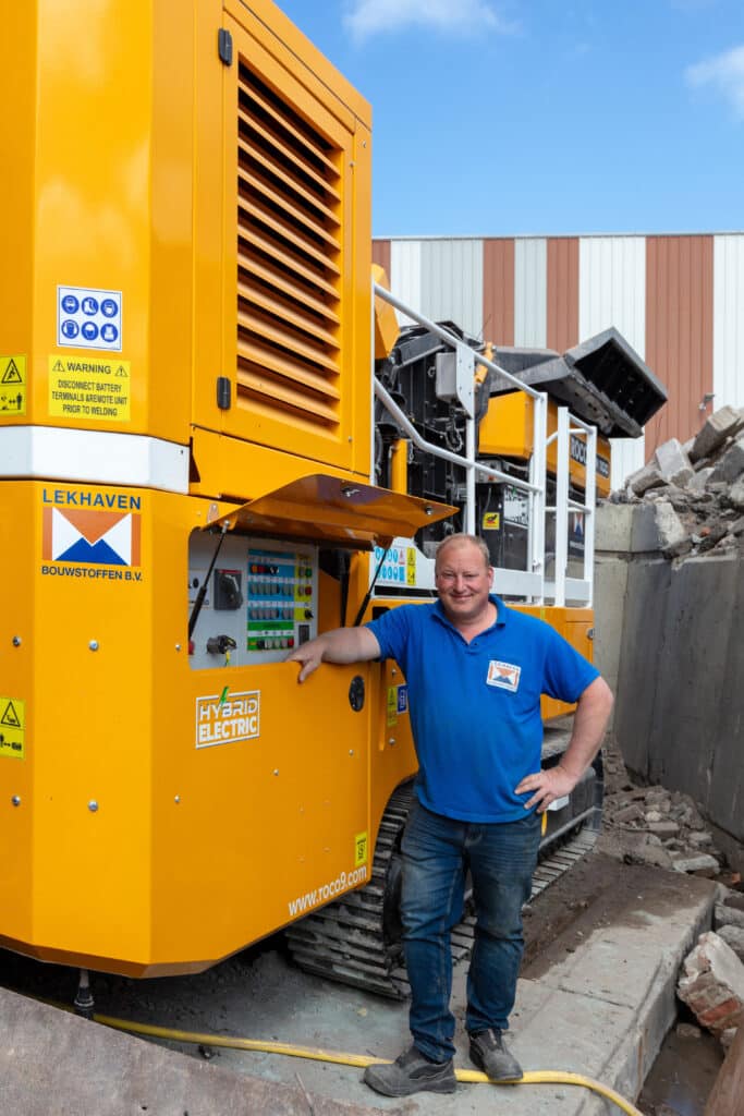 Prototype de concasseur compact, avec post-crible intégré et rendement supérieur 2