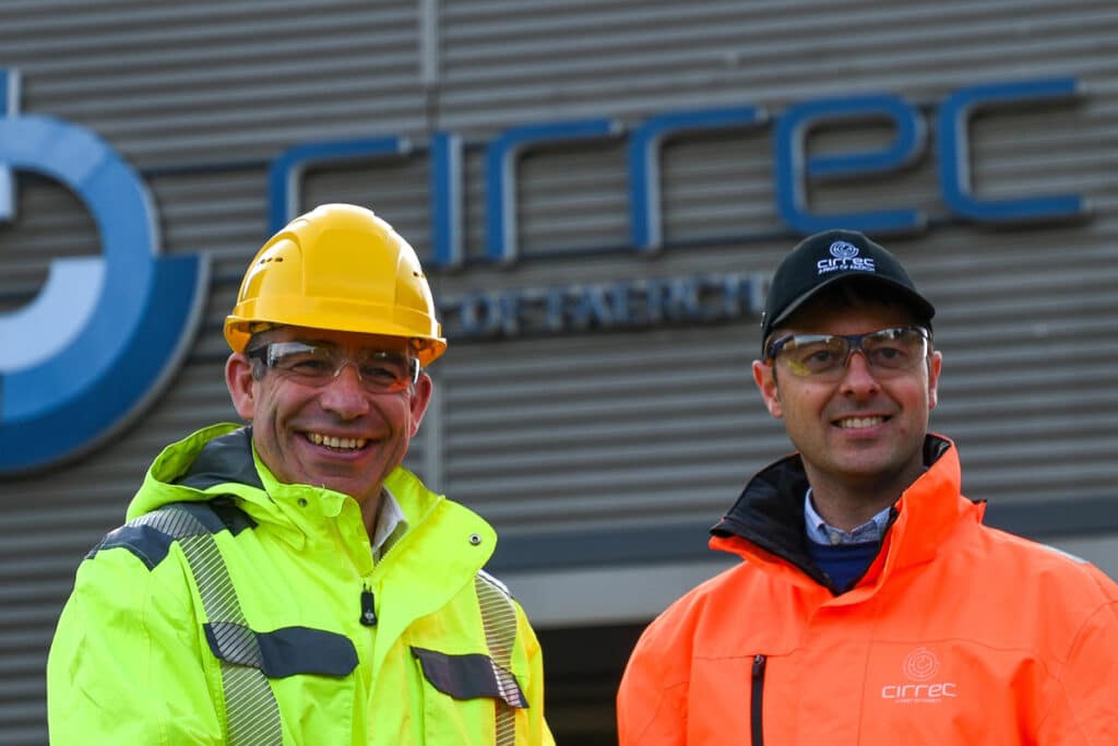 Cirrec utilise la technologie de tri assisté par intelligence artificielle de STEINERT pour le recyclage de qualité alimentaire de barquettes 5