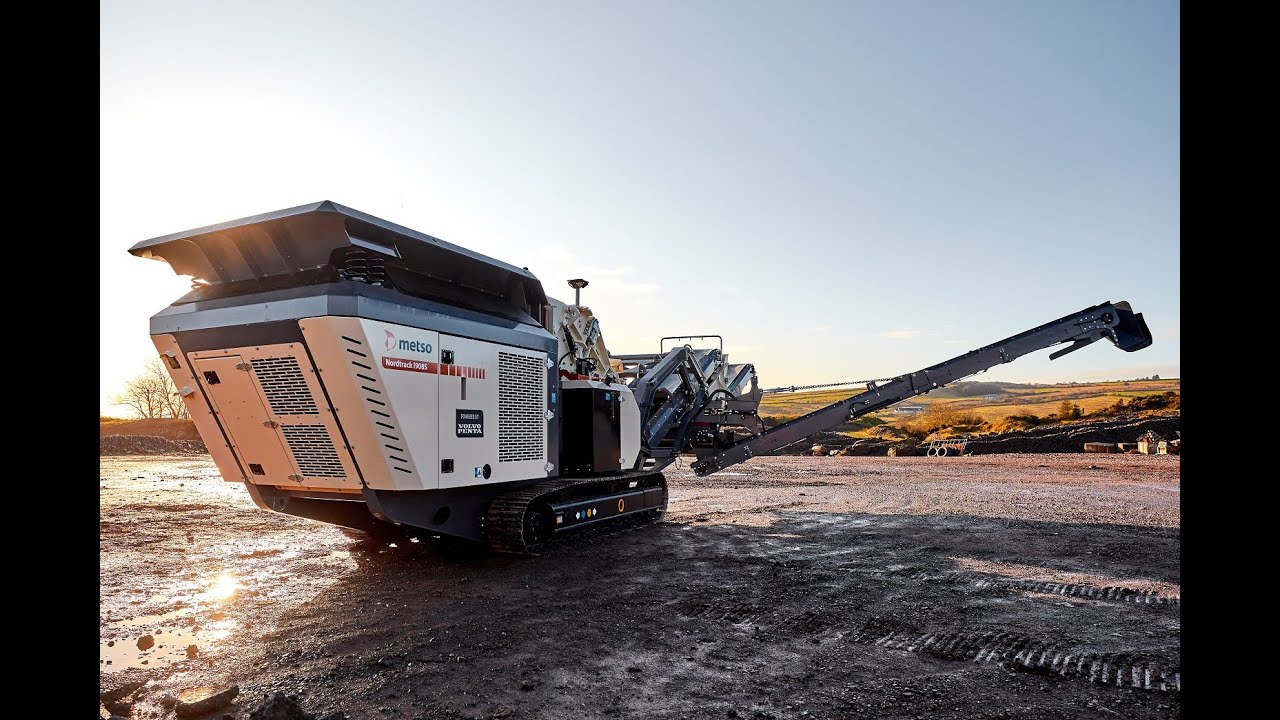Ontdek de Metso Nordtrack mobiele breek- en zeefmachines 4