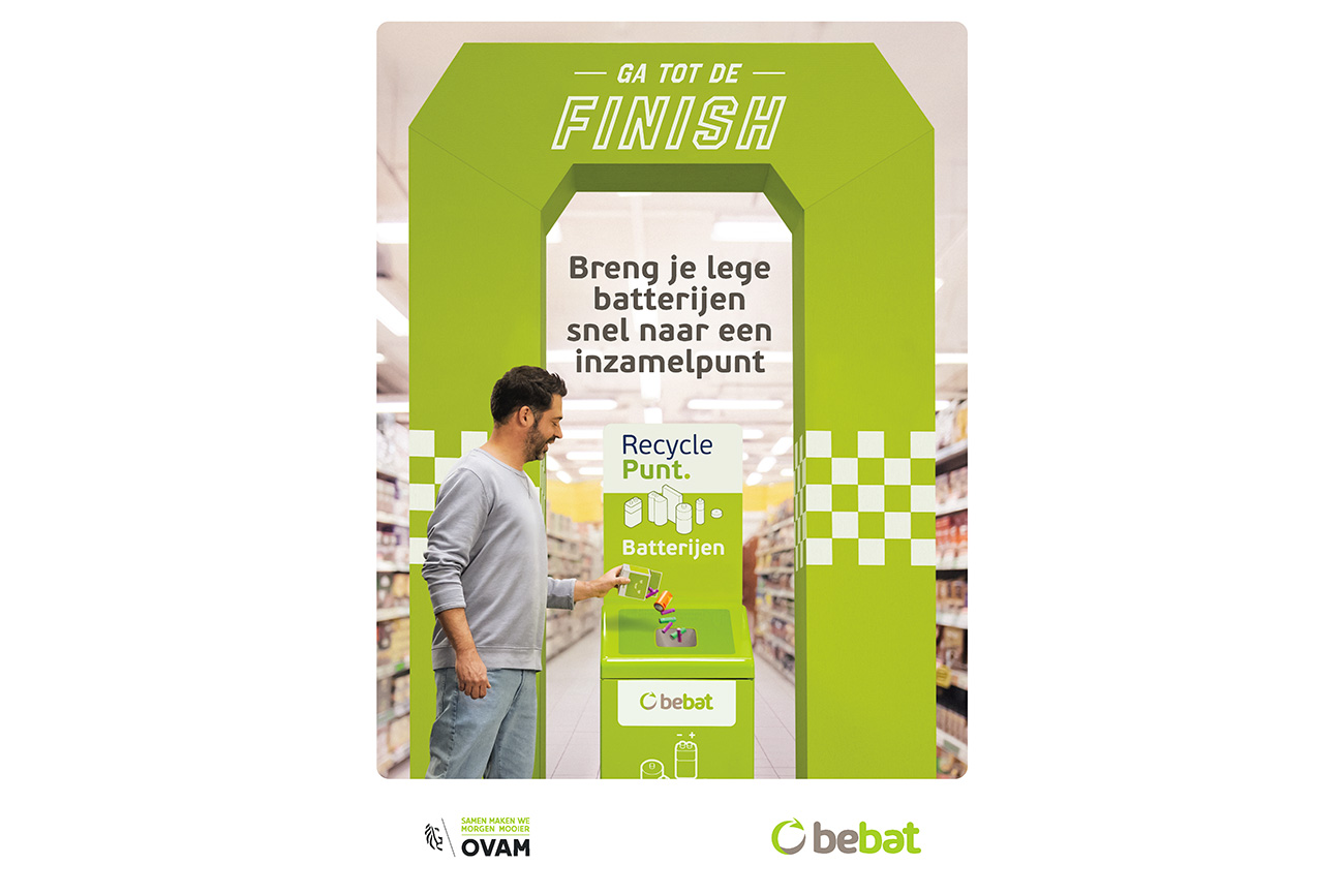 Tot de finish met je lege batterijen! 8