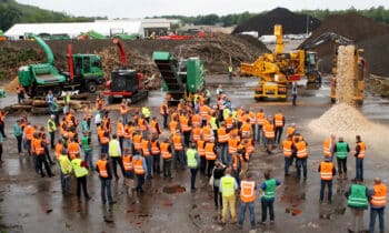 Demodagen laten dwarsdoorsnede zien van groen- en compostmachines 11