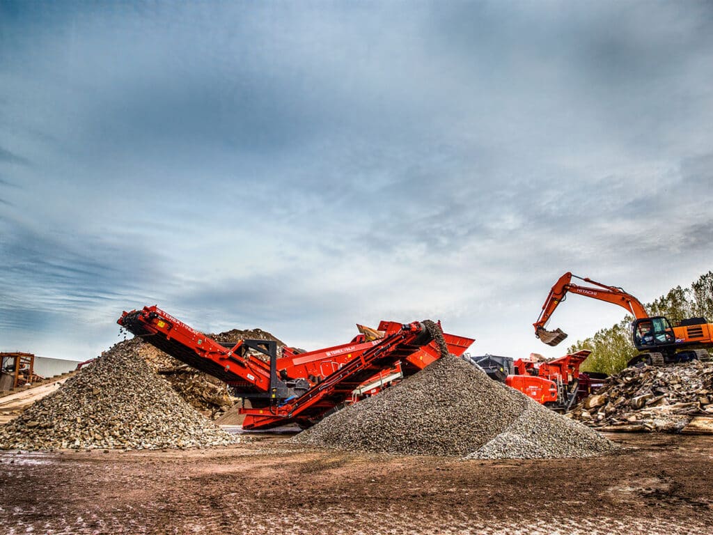 Gespecialiseerde machines voor de recycling