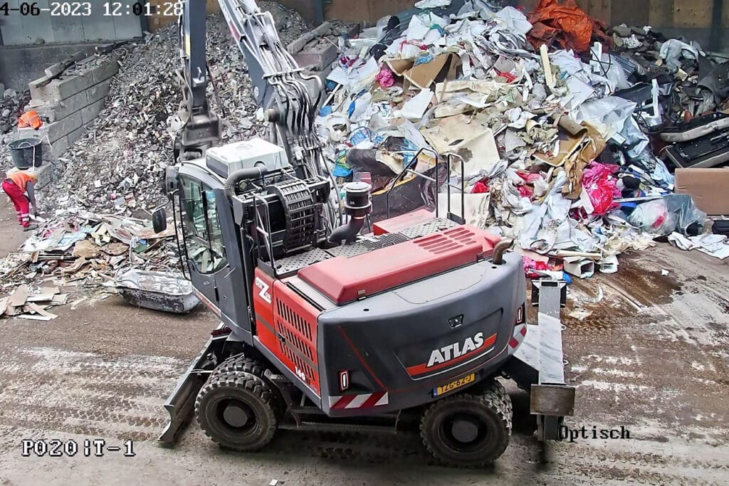 Unieke cameratechnologie voor de recyclingbranche