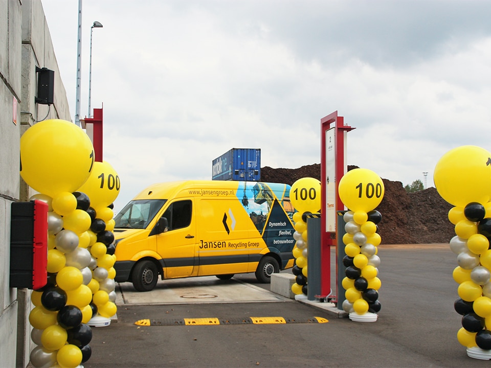 Stralingsdetectie aan de poort