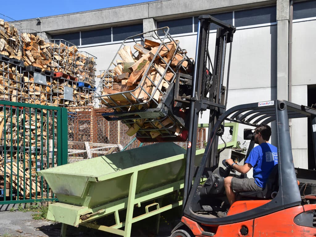 Voorzetapparatuur specifiek afgestemd op de recyclingsector