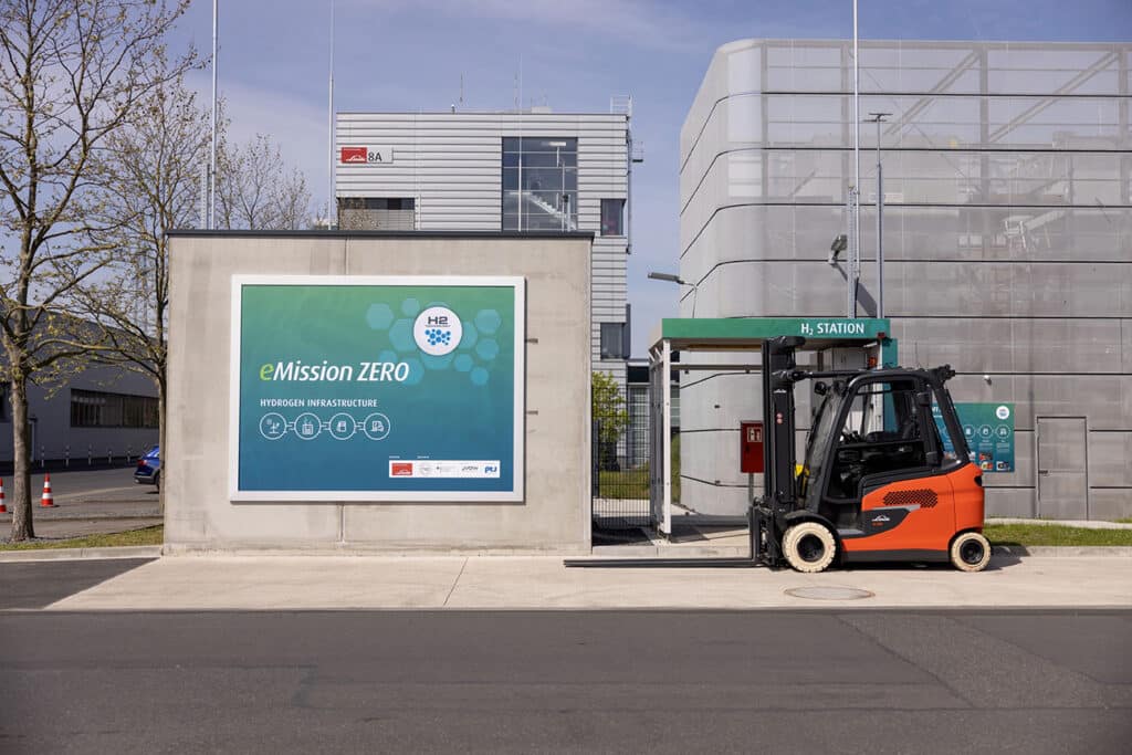 Heftrucks op waterstof: bij Linde al realiteit