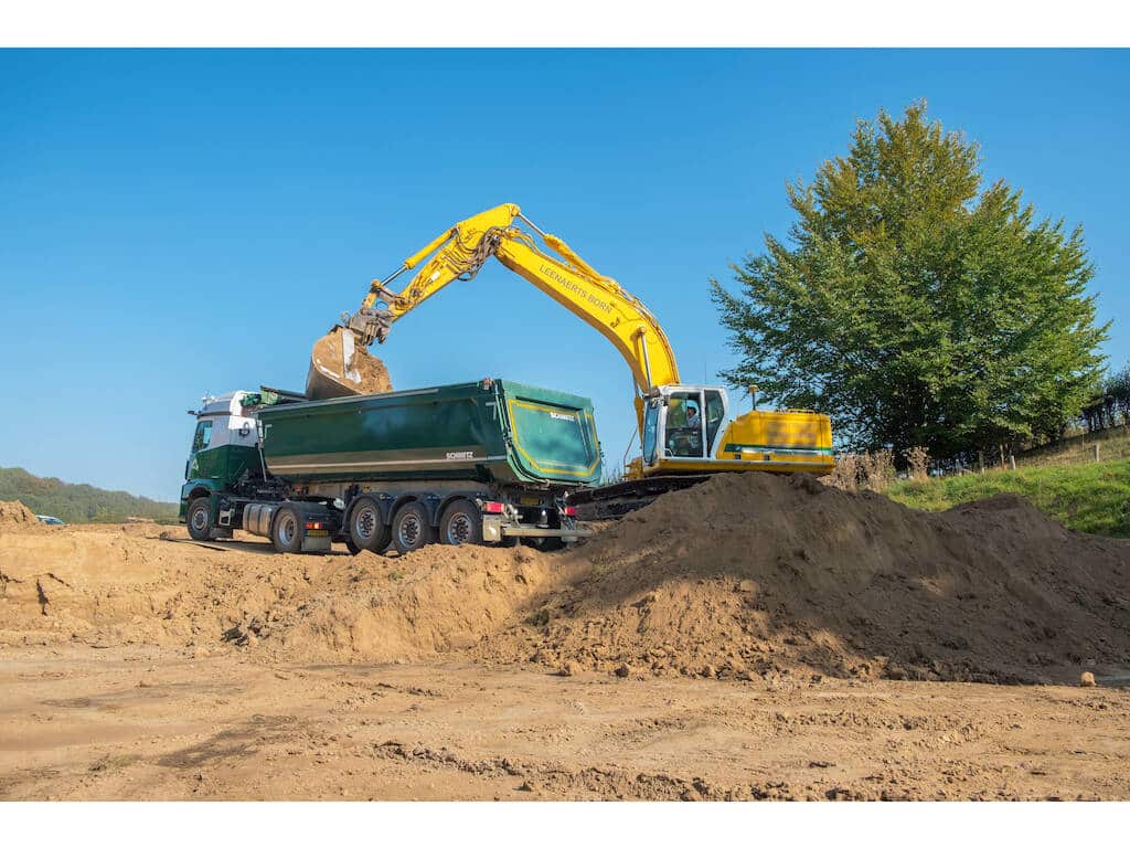 Cloudoplossing voor op- en overslag  van              grond- bouw- en afvalstoffen              