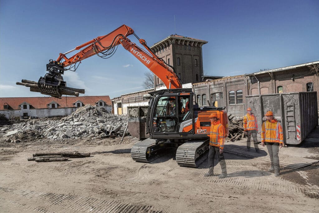 Gloednieuwe graafmachine herdefinieert de norm