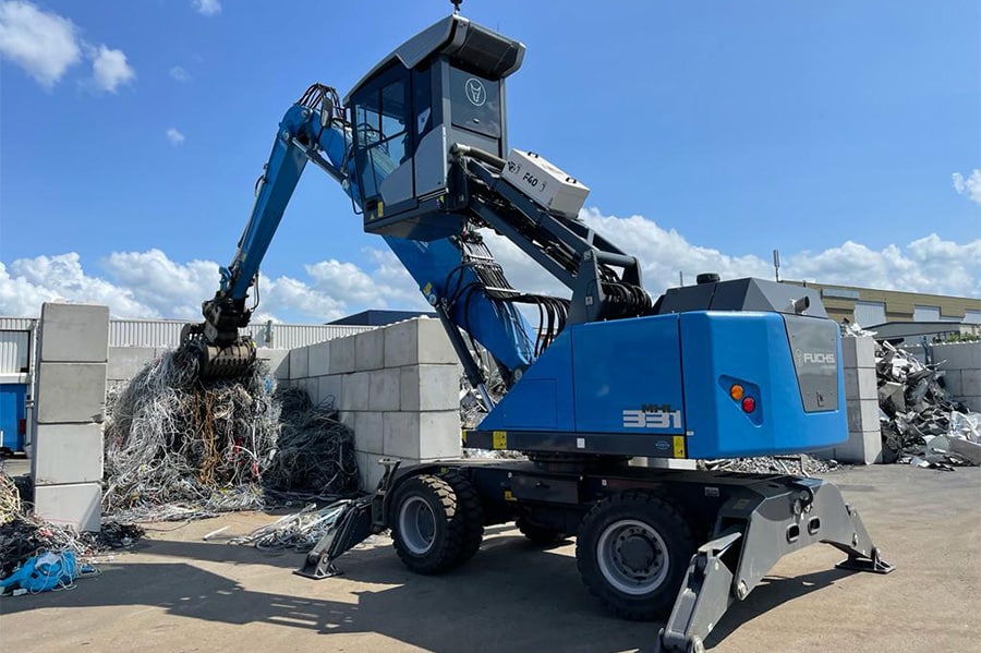 Berger Metals neemt nieuwe Fuchs MHL331F in gebruik