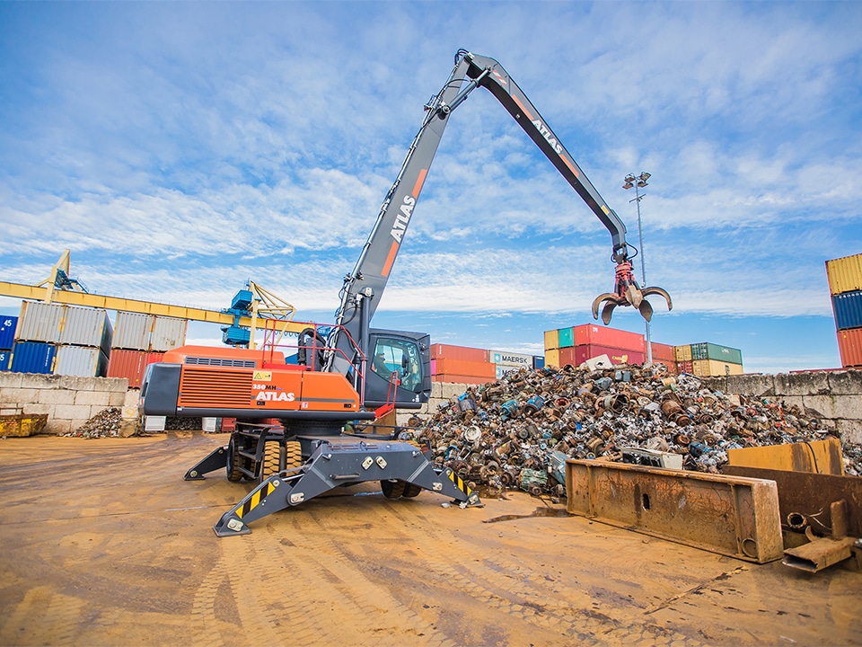 Atlas 350MH Stage V voor Delco Europe