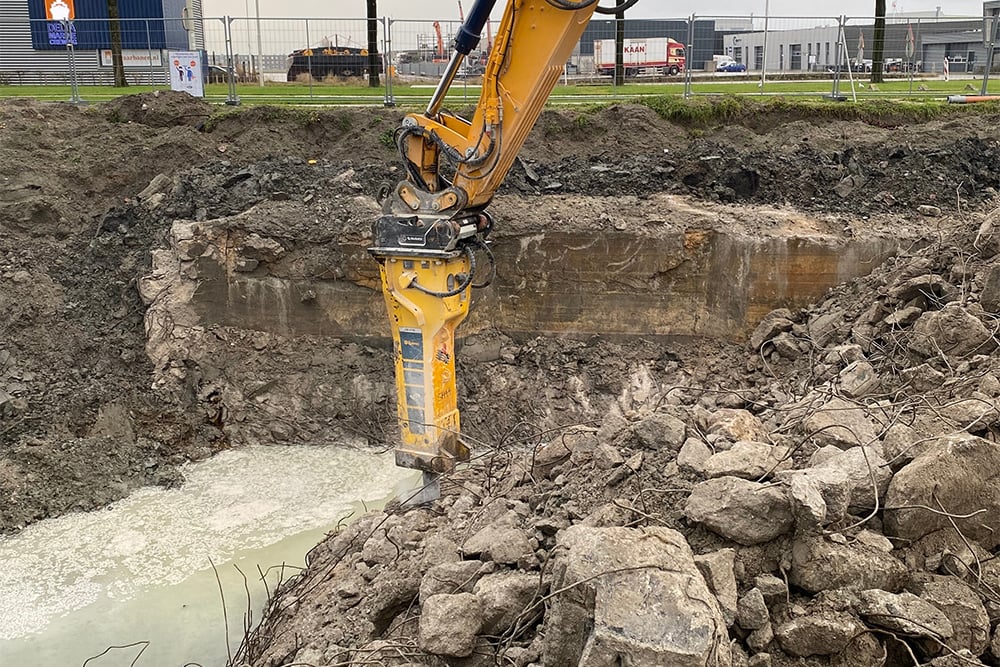 Slopen van zeldzame bunkers uit WOII