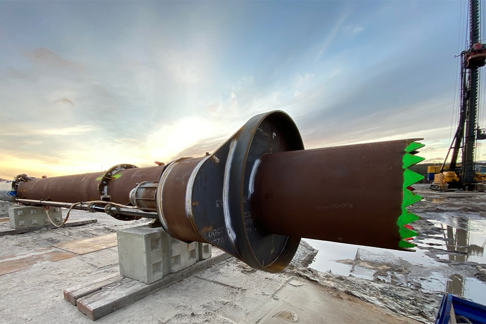 Groutspoeling innovatief opvangen, verwerken en scheiden