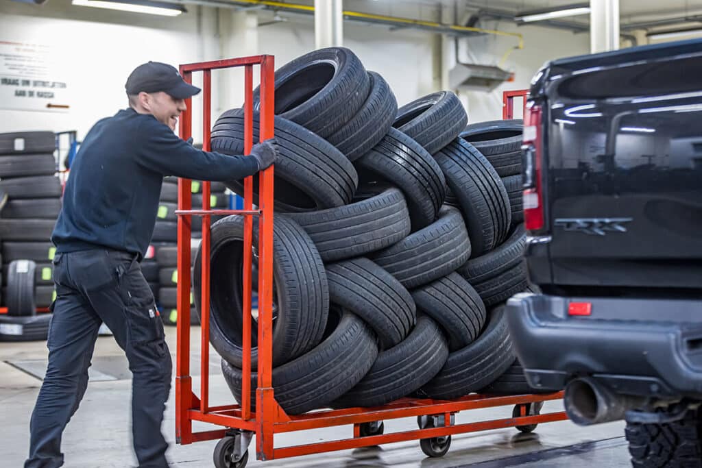 Samenwerken om de koppositie van België in bandenrecyclage te behouden