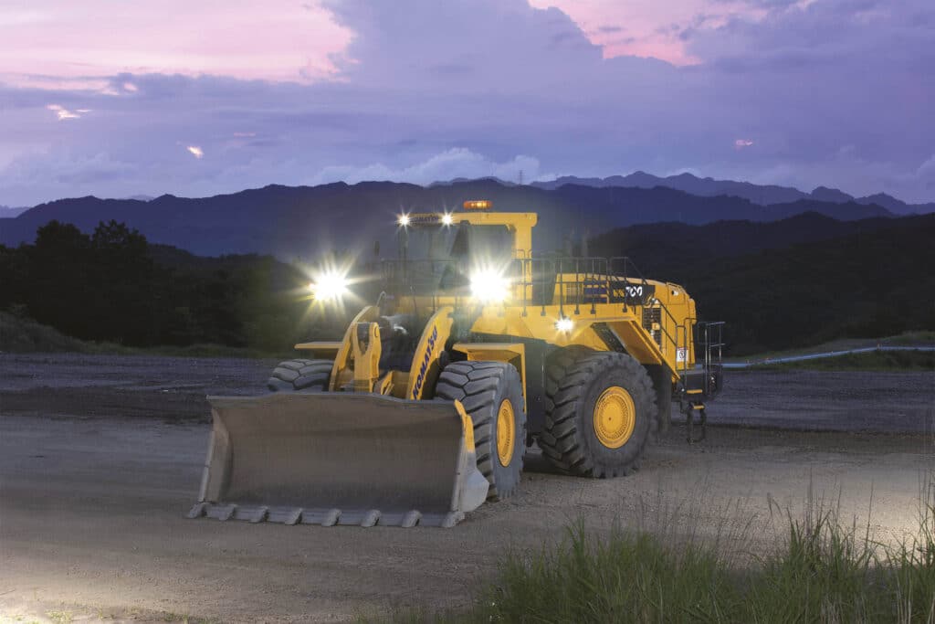 Komatsu Europe introduceert de nieuwe WA700-8 wiellader