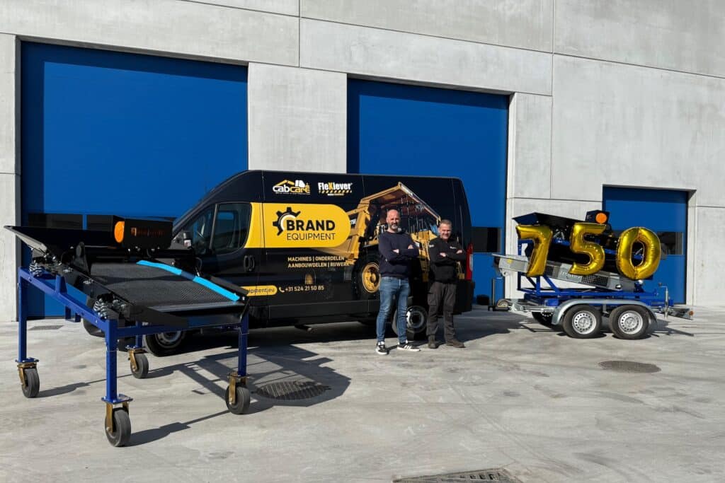 750ste FleXiever geleverd aan Brand Equipment – een mijlpaal om te vieren!