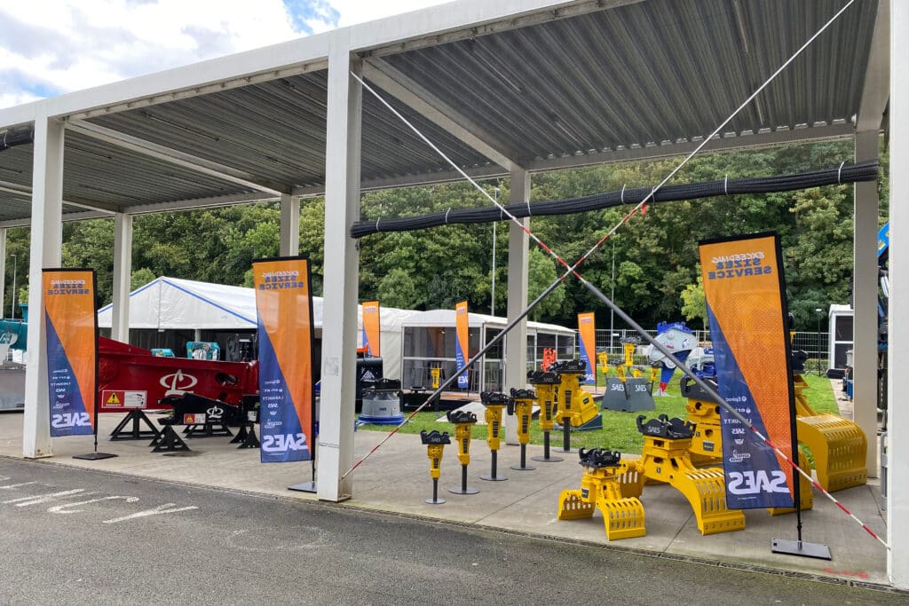 Ontdek de wereld van sloophamers, scharen, grijpers, vergruizers en meer op Matexpo