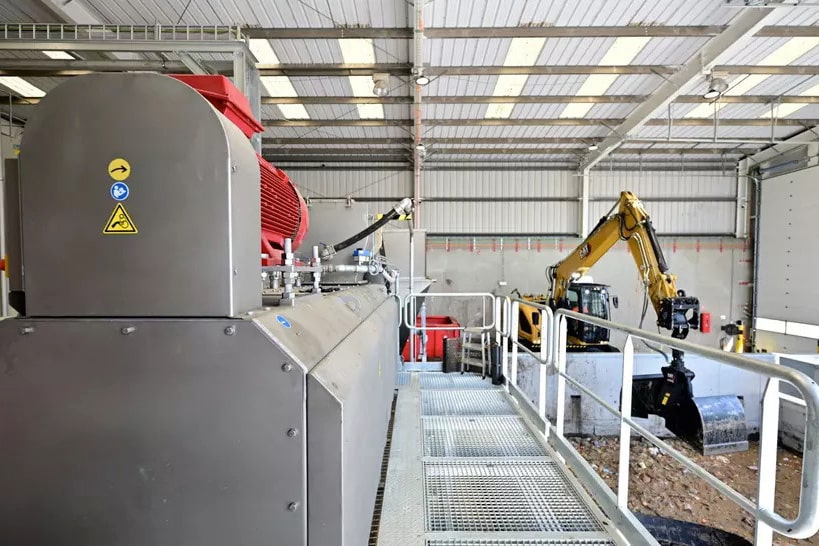 Nieuwe ontpakkingsinstallatie voor organisch afval 3