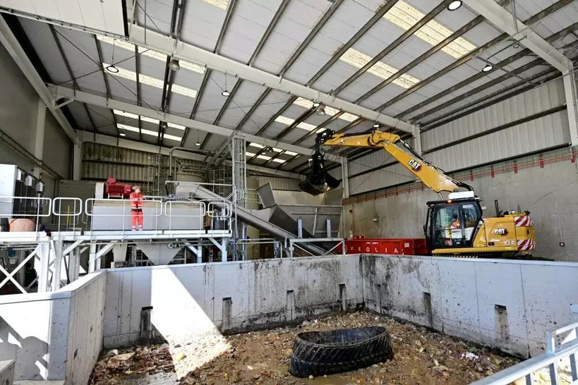 Nieuwe ontpakkingsinstallatie voor organisch afval 1