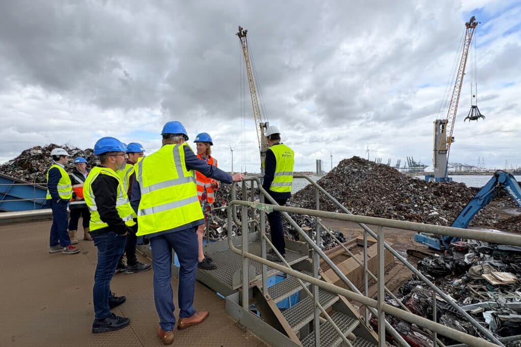 Red de Belgische kunststof recycling of de circulaire economie stort in 1