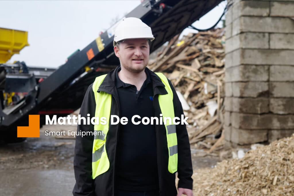 Smart Equipment toont krachtige afvalverwerking bij André Celis met Tana Shark 440 DT Eco 2