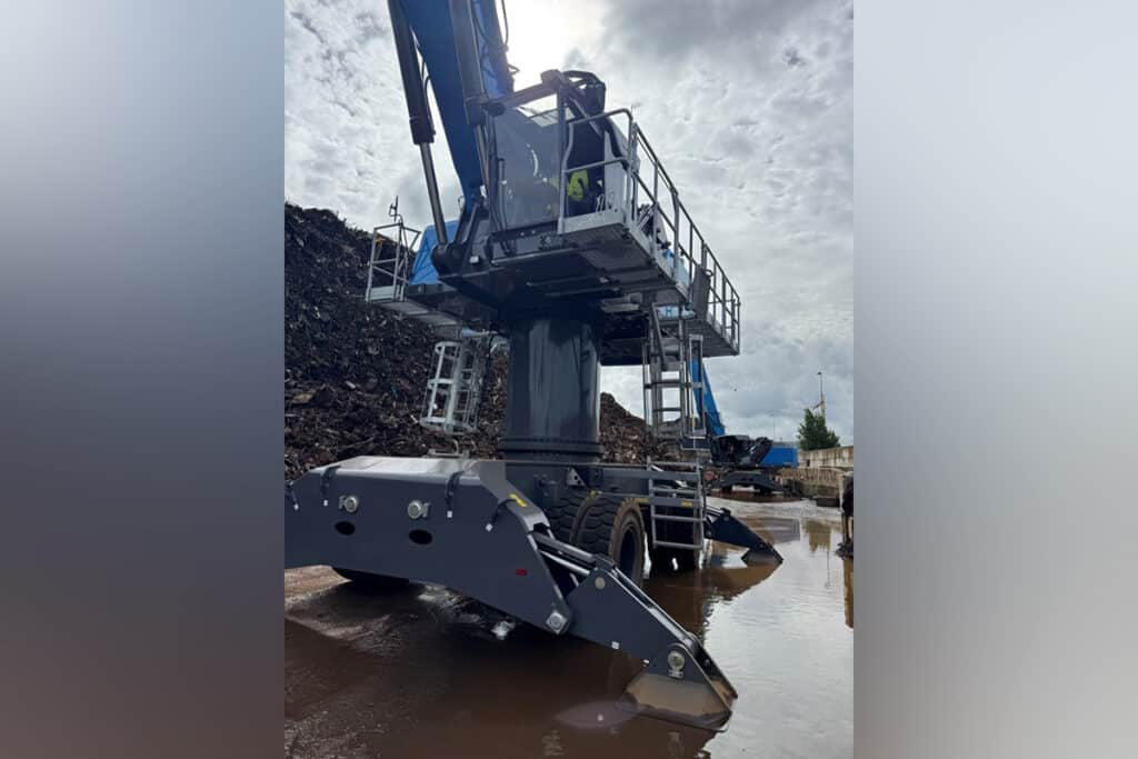Nieuwe Fuchs MHL390F in gebruik bij ASCOR in Amsterdam 3