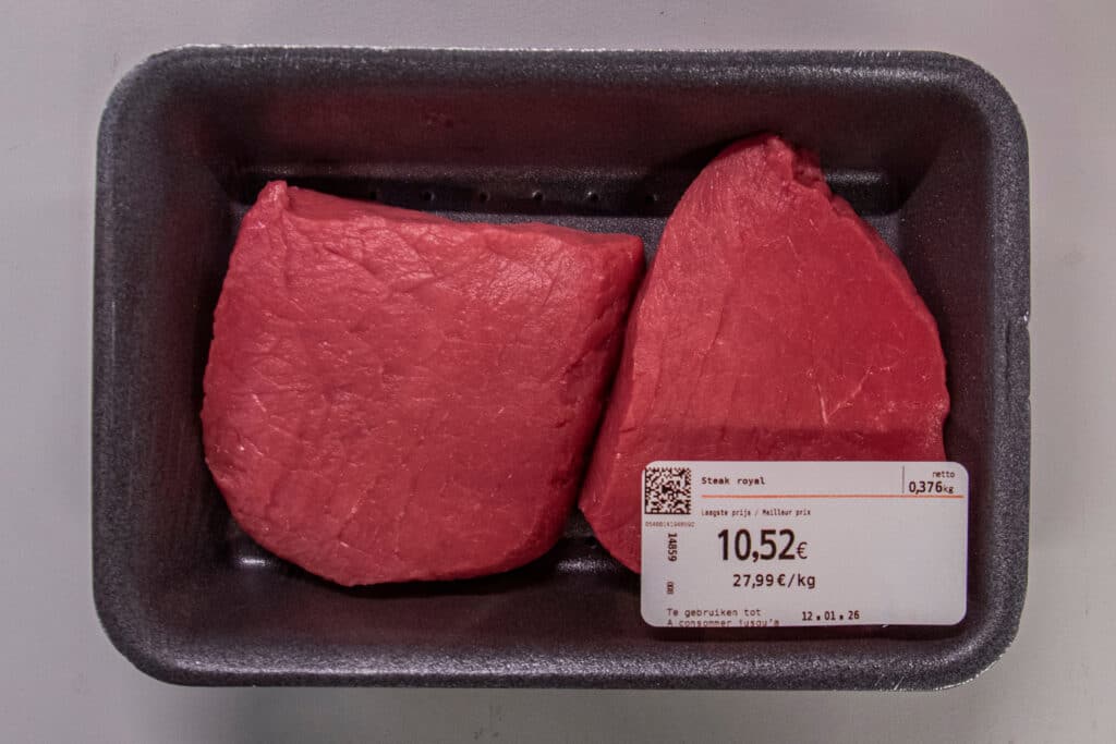 Eerste vleesschaaltjes uit gerecyled plastic 1