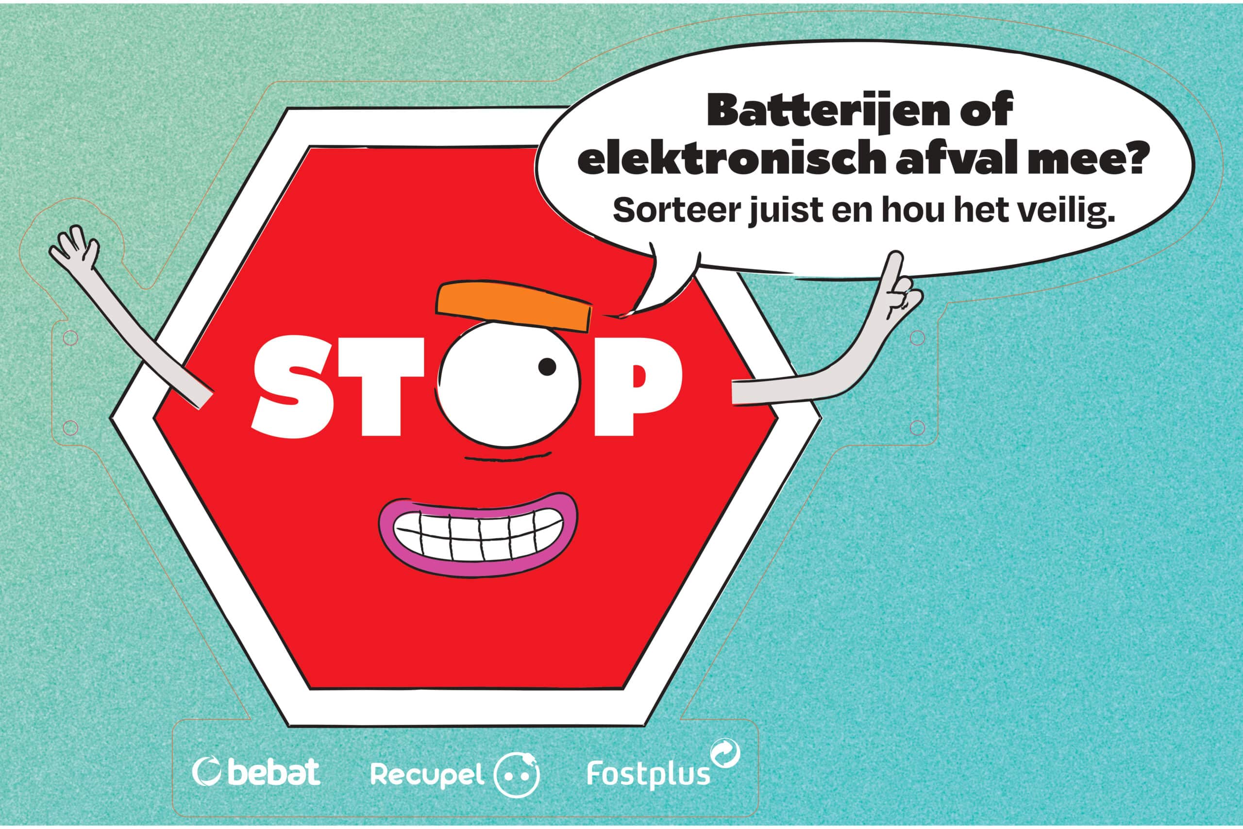 Sorteer correct: batterijen en oplaadbare apparaten horen niet in de PMD-zak of het restafval 4