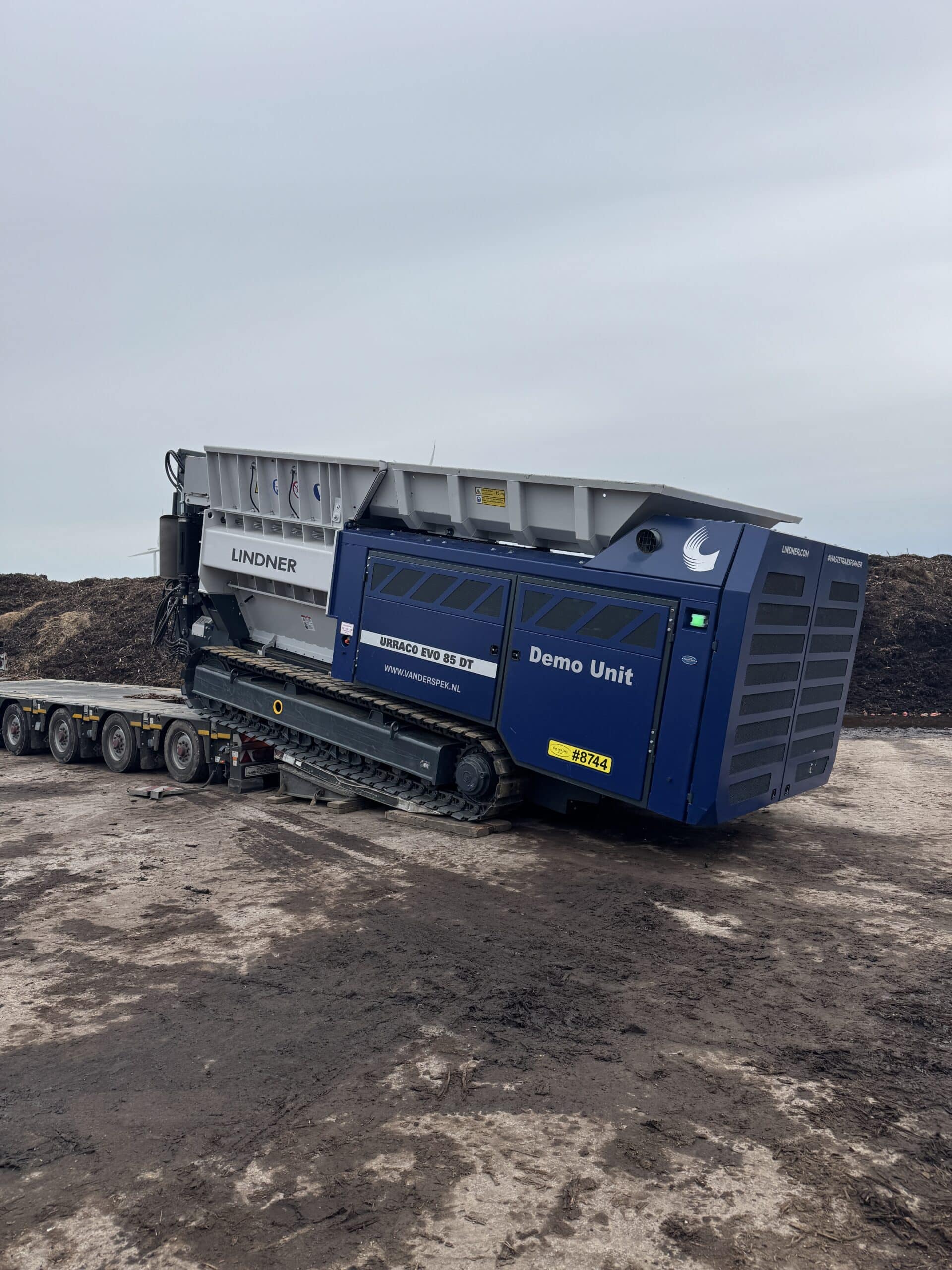 Nieuwe Lindner Urraco EVO 85 DT afgeleverd aan Innovarec 1