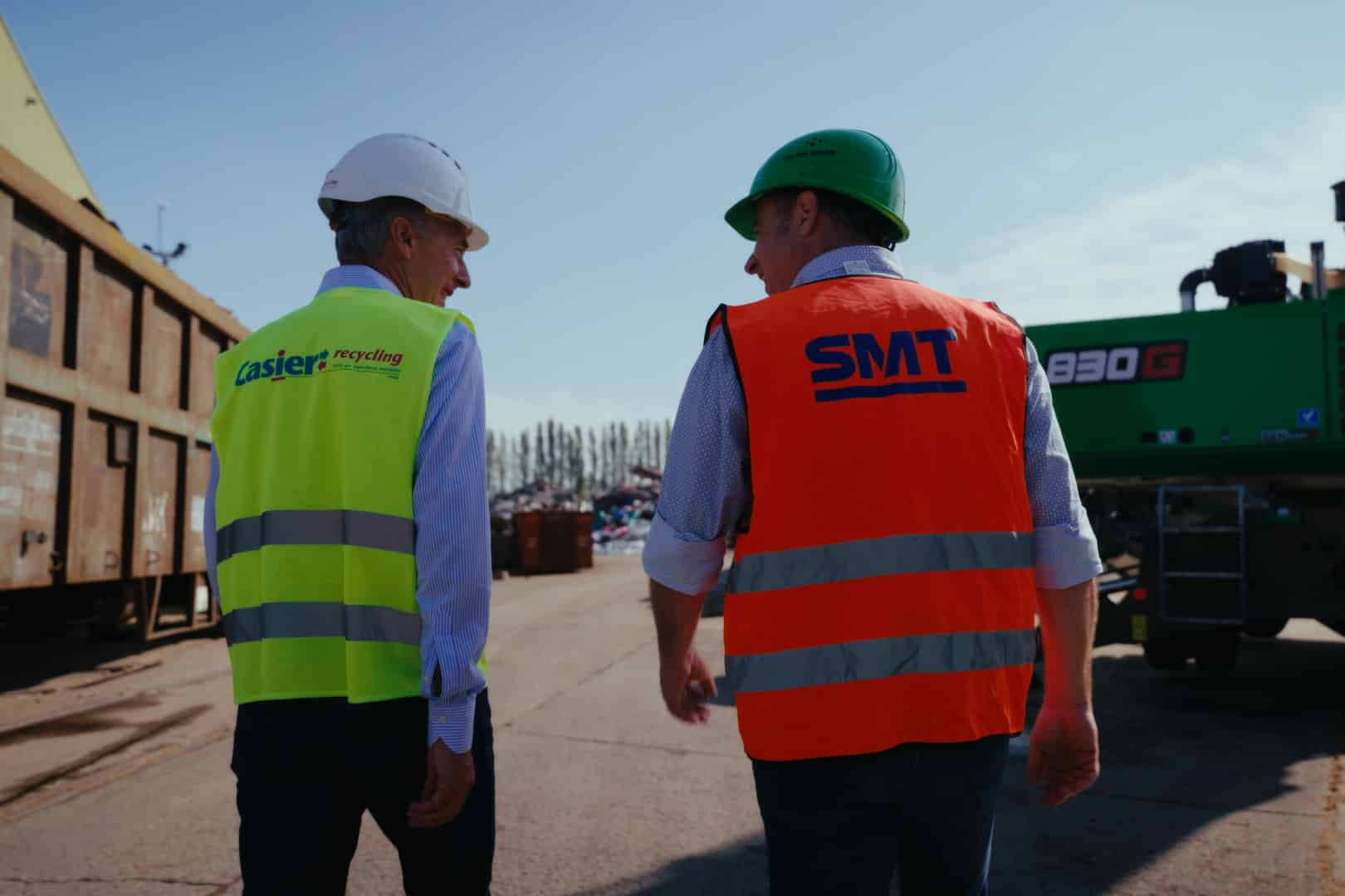 Niet de aankoopprijs, maar de kost per draaiuur telt – Casier Recycling kiest opnieuw voor SENNEBOGEN 6