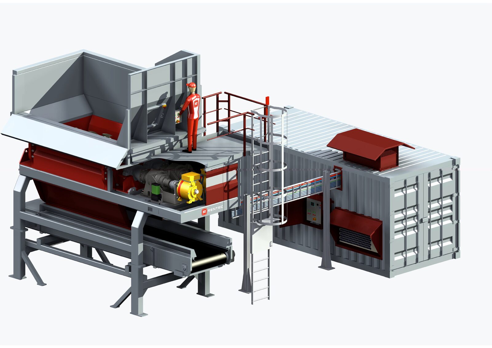 Nieuwe generatie emissieloze shredders vervoegt gerenommeerde machinefamilie